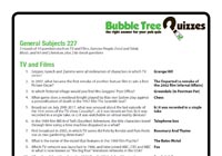General Subjects 227 General Subjects 227